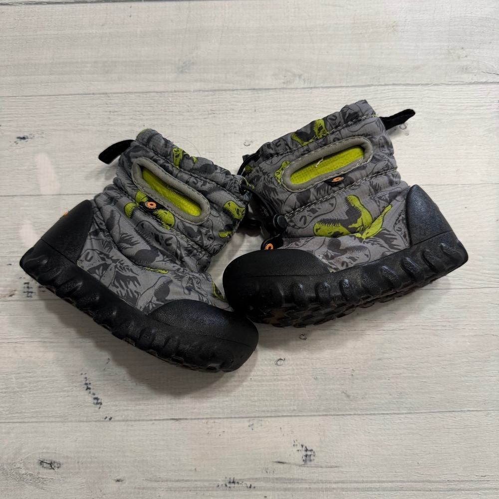 BOGS baby‎ bogs infant boots grey dinosaur size 6
